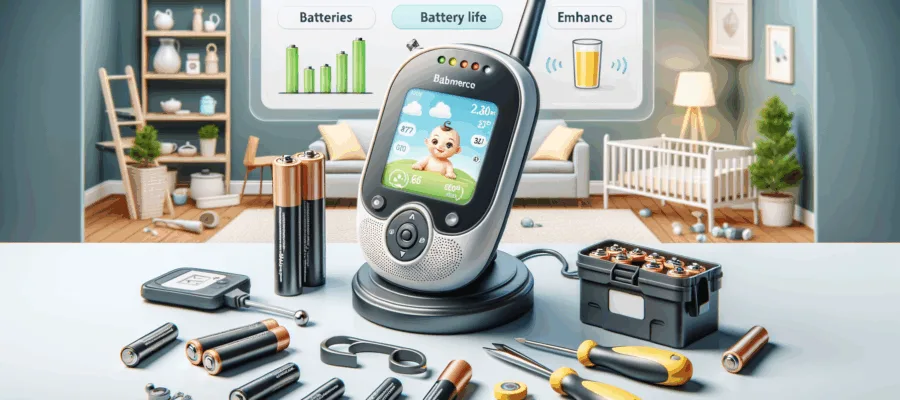 Anleitung: Babyphone Akkus wechseln und Batterielaufzeit verbessern