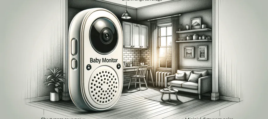 Babyphone fuer kleine Wohnungen: Geraete mit geringer Reichweite und wenig Stoergeraeuschen