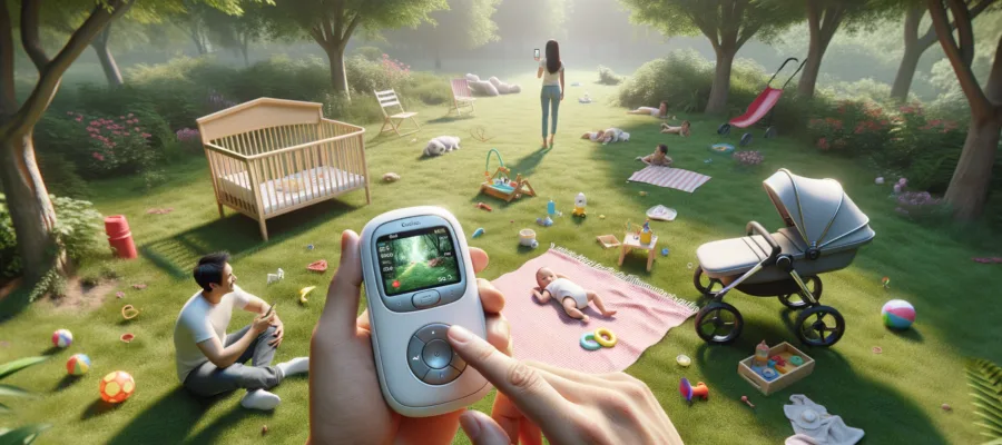Babyphone Nutzung im Aussenbereich: Worauf Eltern achten sollten