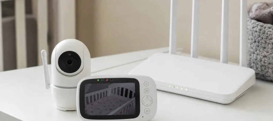 Babyphone WLAN-Verbindung sicher einrichten gegen Hackerangriffe
