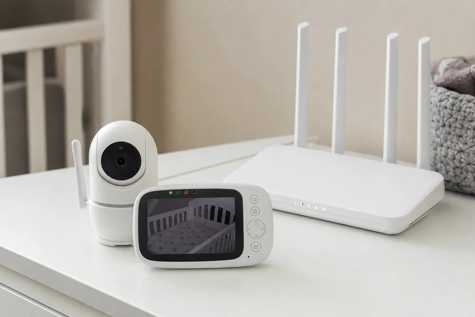 Babyphone WLAN-Verbindung sicher einrichten gegen Hackerangriffe
