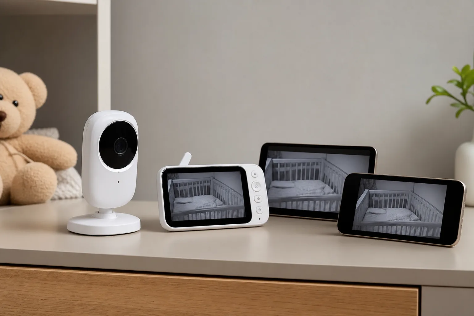 Babyphone mit Mehrfachverbindung: Wie mehrere Elternteile das Baby ueberwachen