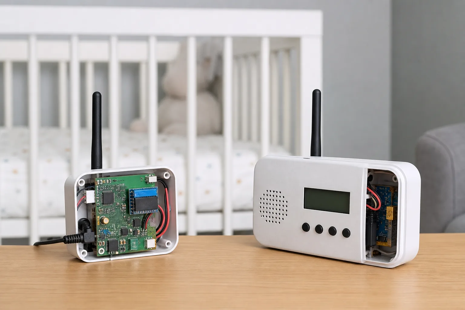 Schritt-fuer-Schritt Anleitung fuer ein DIY Babyphone mit Funkuebertragung